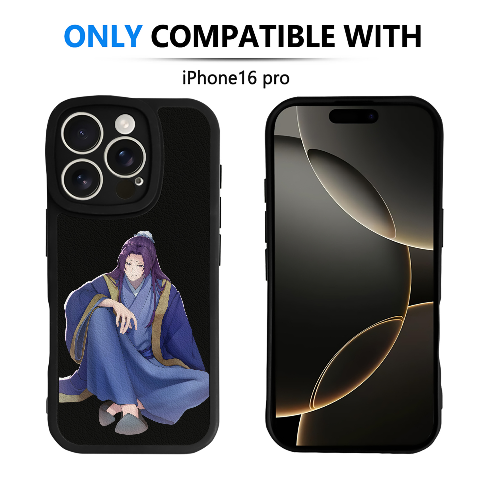 薬屋のひとりごと The Apothecary Diaries 【iPhone 16シリーズ対応】シリコンスマホケース（レザー調） 材質：シリコン